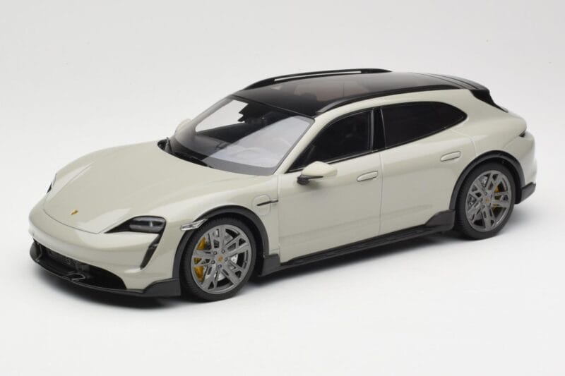 Porsche Taycan Cross Turismo Turbo S Chalk Grey Minichamps 1:18 155069302 Μέταλλο