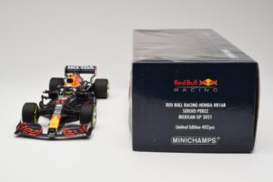 Red Bull Racing Honda RB16B #11 S. Perez Mexican GP 2021 Minichamps 1:18 110211911 Μέταλλο - εικόνα 6 από 6