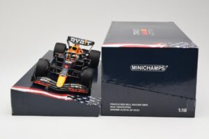 Red Bull Racing RB18 #1 M. Verstappen Winner Austin GP 2022 Minichamps 1:18 113222901 Μέταλλο - εικόνα 6 από 6