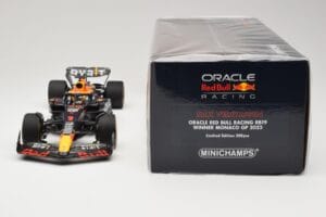 Red Bull Racing RB19 #1 M. Verstappen Winner Monaco GP 2023 Minichamps 1:18 110230701 Μέταλλο - εικόνα 6 από 6