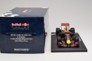 Red Bull RB12 Tag Heuer #3 D. Ricciardo Red Bull Racing 1st Pole Monaco Grand Prix 2016 Minichamps 1:18 117160103 Ρητίνη - εικόνα 6 από 7