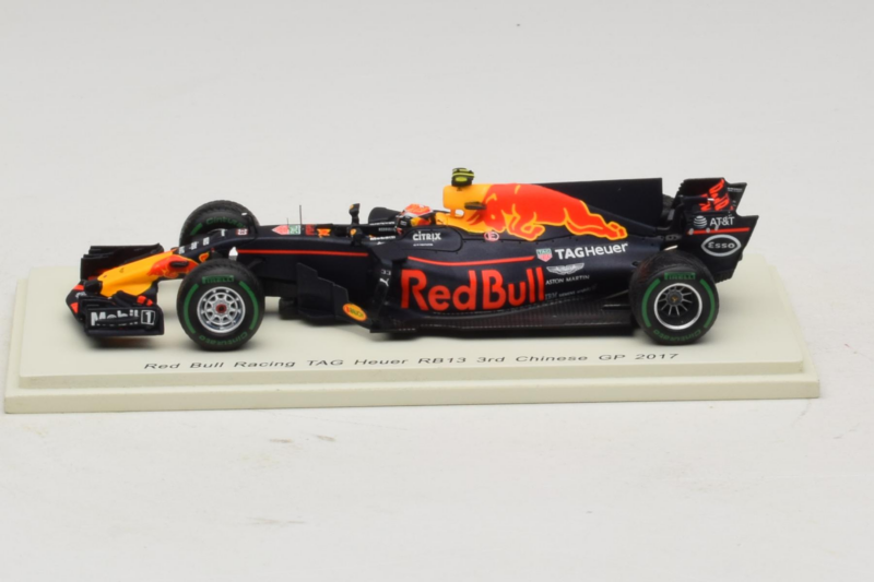 Red Bull RB13 Tag Heuer #33 M. Verstappen 3rd Chinese Grand Prix 2017 Spark 1:43 S5037 Ρητίνη