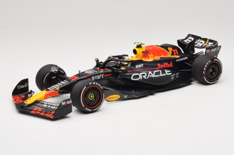 Red Bull RB19 #11 S. Perez Oracle Red Bull Racing Saudi Arabian Grand Prix Winner 2023 Minichamps 1:18 110230111 Ρητίνη