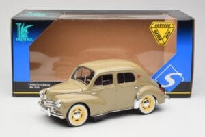 Renault 4CV Berline Gris Ardoise Solido 1:18 8059 Μέταλλο - εικόνα 8 από 8