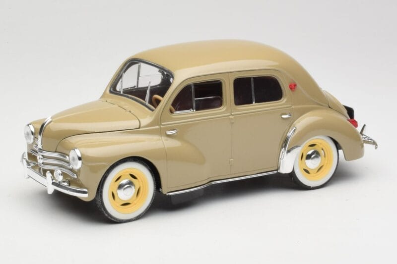 Renault 4CV Berline Gris Ardoise Solido 1:18 8059 Μέταλλο