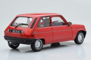 Renault 5 Alpine Turbo Κόκκινο Norev 1:18 185243 Μέταλλο - εικόνα 4 από 8