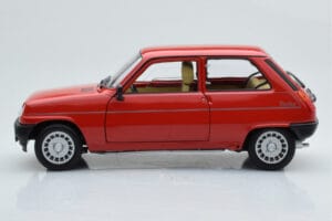 Renault 5 Alpine Turbo Κόκκινο Norev 1:18 185243 Μέταλλο - εικόνα 5 από 8