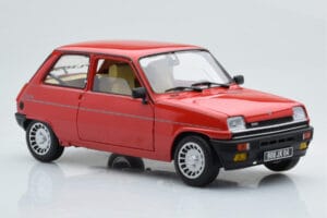 Renault 5 Alpine Turbo Κόκκινο Norev 1:18 185243 Μέταλλο - εικόνα 6 από 8