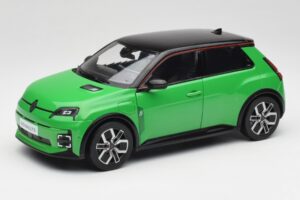 Renault 5 E-Tech Electric Pop Πράσινο & Μαύρο Norev 1:18 185502 Μέταλλο