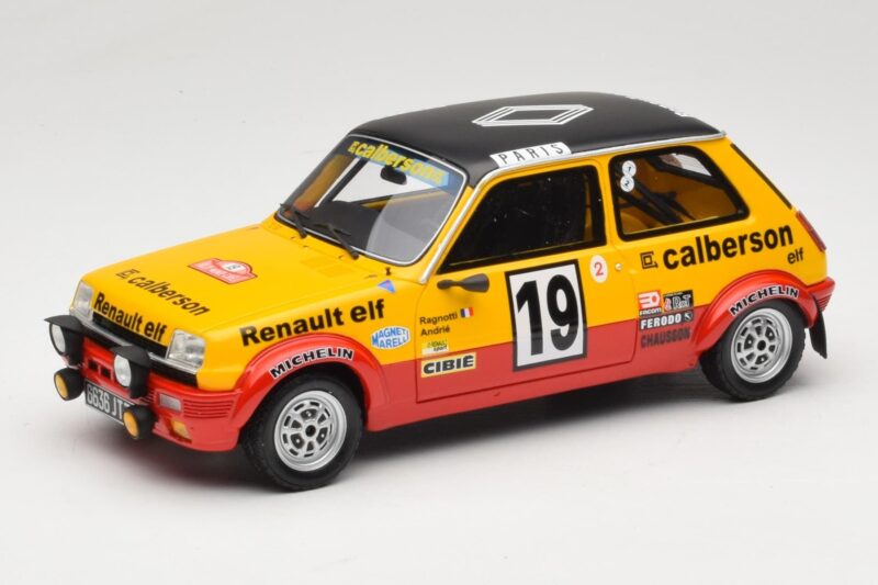 Renault 5 Group 2 #19 Rally Monte Carlo 1978 Otto 1:18 OT034 Ρητίνη