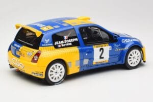 Renault Clio II S1600 #2 S. Joseph Jean / J. Boyere Barum Rally 2004 Otto 1:18 OT1152 Ρητίνη - εικόνα 2 από 6