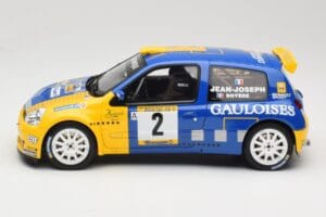 Renault Clio II S1600 #2 S. Joseph Jean / J. Boyere Barum Rally 2004 Otto 1:18 OT1152 Ρητίνη - εικόνα 3 από 6