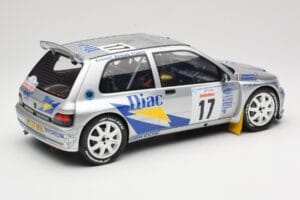 Renault Clio Maxi #17 J. Ragnotti / G. Thimonier Tour de Corse 1995 Otto 1:12 G090 Ρητίνη - εικόνα 2 από 6