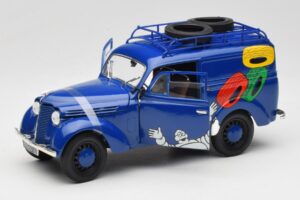 Renault Juvaquatre Michelin Blue Solido 1:18 82008 Μέταλλο - εικόνα 2 από 8