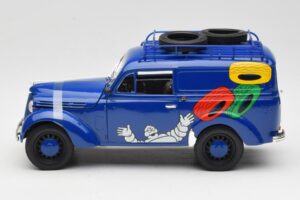 Renault Juvaquatre Michelin Blue Solido 1:18 82008 Μέταλλο - εικόνα 4 από 8