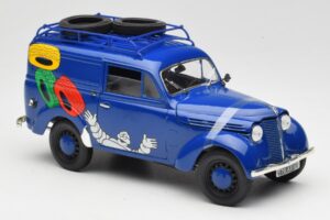 Renault Juvaquatre Michelin Blue Solido 1:18 82008 Μέταλλο - εικόνα 5 από 8