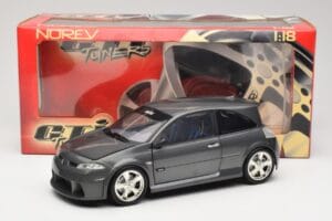 Renault Megane Mk2 RS Vampire Grey Norev 1:18 185101 Μέταλλο - εικόνα 8 από 8