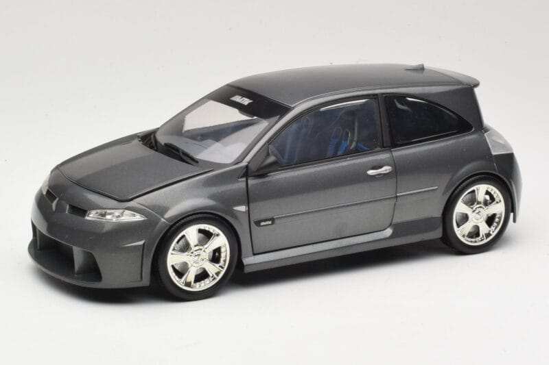 Renault Megane Mk2 RS Vampire Grey Norev 1:18 185101 Μέταλλο