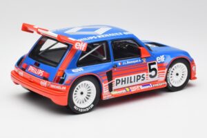 Renault R5 Maxi Turbo #5 Philips J-L. Busquet Superproduction 1987 Otto 1:18 OT1094 Ρητίνη - εικόνα 2 από 6