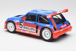 Renault R5 Maxi Turbo #5 Philips J-L. Busquet Superproduction 1987 Otto 1:18 OT1094 Ρητίνη - εικόνα 5 από 6