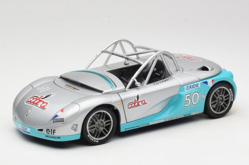 Renault Sport Spider #50 Ασημί Anson 1:18 30353 Μέταλλο