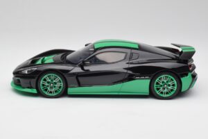 Rimac Nevera Record Monochrome Μαύρο GT Spirit 1:18 GT916 Ρητίνη - εικόνα 3 από 6