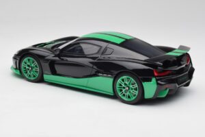 Rimac Nevera Record Monochrome Μαύρο GT Spirit 1:18 GT916 Ρητίνη - εικόνα 5 από 6