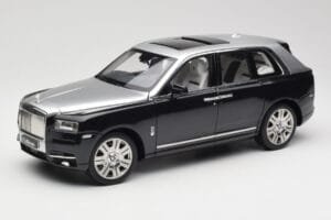 Rolls-Royce Cullinan Μαύρο & Ασημί OEM 1:18 ROLLS001 Μέταλλο
