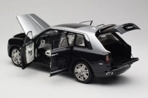 Rolls-Royce Cullinan Μαύρο & Ασημί OEM 1:18 ROLLS001 Μέταλλο - εικόνα 5 από 8