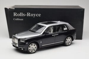 Rolls-Royce Cullinan Μαύρο & Ασημί OEM 1:18 ROLLS001 Μέταλλο - εικόνα 8 από 8