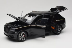 Rolls-Royce Cullinan Μαύρο Με Gold Coachline & Shadow Wheels OEM 1:18 028-15A Μέταλλο - εικόνα 2 από 8
