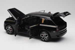 Rolls-Royce Cullinan Μαύρο Με Gold Coachline & Shadow Wheels OEM 1:18 028-15A Μέταλλο - εικόνα 5 από 8