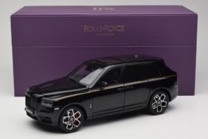 Rolls-Royce Cullinan Μαύρο Με Gold Coachline & Shadow Wheels OEM 1:18 028-15A Μέταλλο - εικόνα 8 από 8