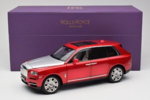 Rolls-Royce Cullinan Κόκκινο Με Shadow Wheels OEM 1:18 028-18A Μέταλλο - εικόνα 8 από 8