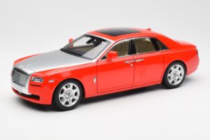 Rolls-Royce Ghost Κόκκινο & Ασημί Kyosho 1:18 008802RS Μέταλλο