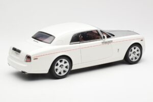 Rolls-Royce Phantom Coupe English Λευκό Ασημί Kyosho 1:18 08861EW Μέταλλο - εικόνα 3 από 8