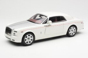 Rolls-Royce Phantom Coupe English Λευκό Ασημί Kyosho 1:18 08861EW Μέταλλο