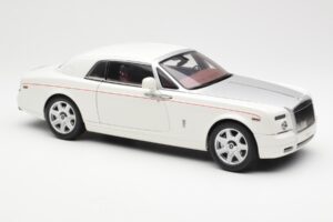 Rolls-Royce Phantom Coupe English Λευκό Ασημί Kyosho 1:18 08861EW Μέταλλο - εικόνα 6 από 8