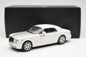 Rolls-Royce Phantom Coupe English Λευκό Ασημί Kyosho 1:18 08861EW Μέταλλο - εικόνα 8 από 8