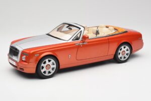Rolls-Royce Phantom Drophead Coupe Mandarin Πορτοκαλί Kyosho 1:18 08871P Μέταλλο