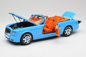 Rolls-Royce Phantom Drophead Coupe Powder Μπλε Kyosho 1:18 08871BL Μέταλλο - εικόνα 2 από 10