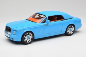 Rolls-Royce Phantom Drophead Coupe Powder Μπλε Kyosho 1:18 08871BL Μέταλλο - εικόνα 3 από 10