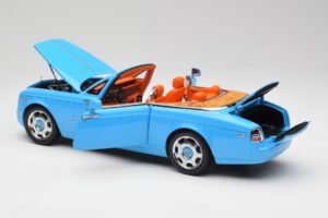 Rolls-Royce Phantom Drophead Coupe Powder Μπλε Kyosho 1:18 08871BL Μέταλλο - εικόνα 7 από 10