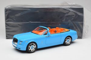 Rolls-Royce Phantom Drophead Coupe Powder Μπλε Kyosho 1:18 08871BL Μέταλλο - εικόνα 10 από 10