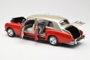 Rolls-Royce Phantom VI Κόκκινο Ανοιχτό Μπεζ Kyosho 1:18 08905RLB Μέταλλο - εικόνα 5 από 8