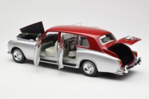 Rolls-Royce Phantom VI Ασημί Κόκκινο Kyosho 1:18 08905SR Μέταλλο - εικόνα 5 από 8