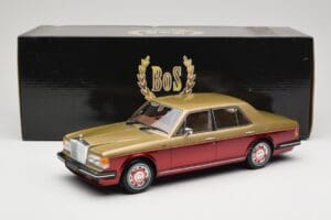 Rolls-Royce Silver Spirit Μπεζ Κόκκινο BoS Models 1:18 BOS061 Ρητίνη - εικόνα 6 από 6