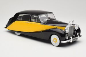 Rolls-Royce Silver Wraith Empress by Hooper Μαύρο & Κίτρινο MCG 1:18 MCG18066 Μέταλλο - εικόνα 4 από 6