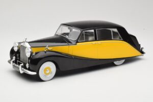 Rolls-Royce Silver Wraith Empress by Hooper Μαύρο & Κίτρινο MCG 1:18 MCG18066 Μέταλλο
