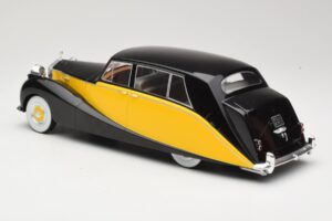 Rolls-Royce Silver Wraith Empress by Hooper Μαύρο & Κίτρινο MCG 1:18 MCG18066 Μέταλλο - εικόνα 5 από 6